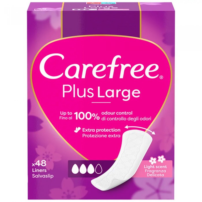 CAREFREE σερβιετάκια large plus 48Τεμάχια