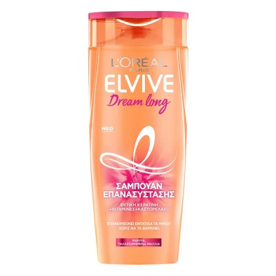 Elvive Σαμπουάν Μαλλιών Dream Long για Μακριά, Ταλαιπωρημένα Μαλλιά 400ml