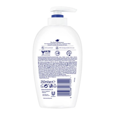 Dove Κρεμοσάπουνο Με Αντλία 250ml