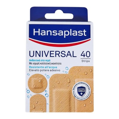 Hansaplast Universal Ανθεκτικά στο Νερό 40Τεμάχια