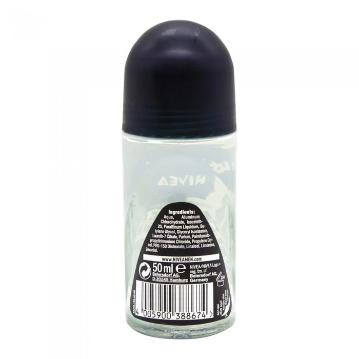Nivea Men Black & White Power Invisible Roll On 50ml