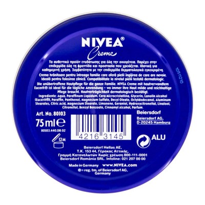 Nivea Κρέμα Χεριών 75ml