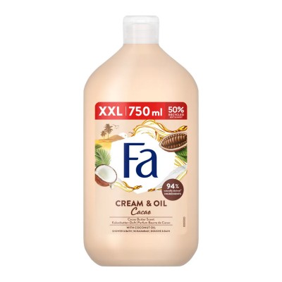 Fa Foam Bath Cream & Oil Cacao & Coco 750ml
