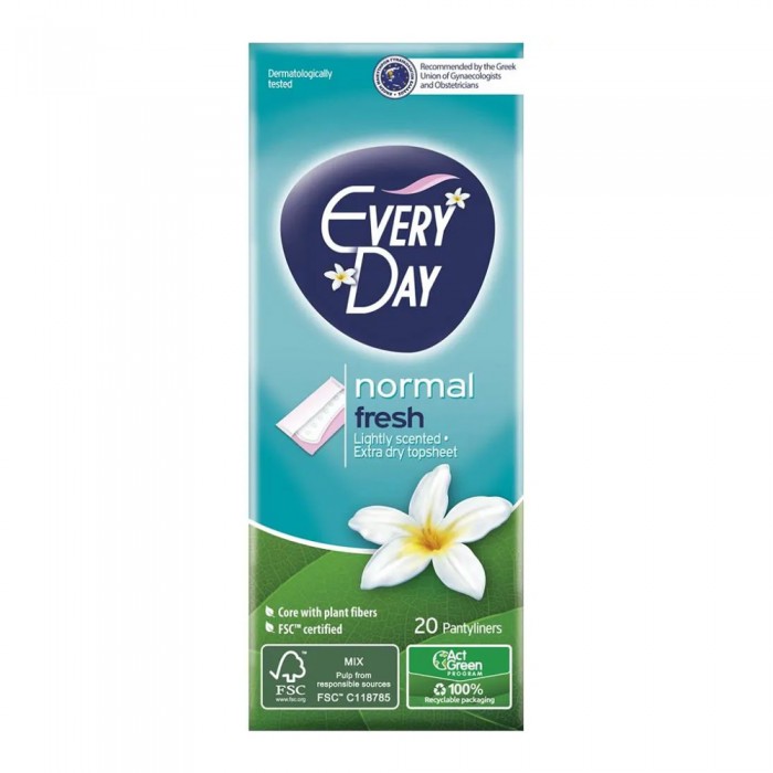 EveryDay Fresh Normal Σερβιετάκια 20Τεμάχια