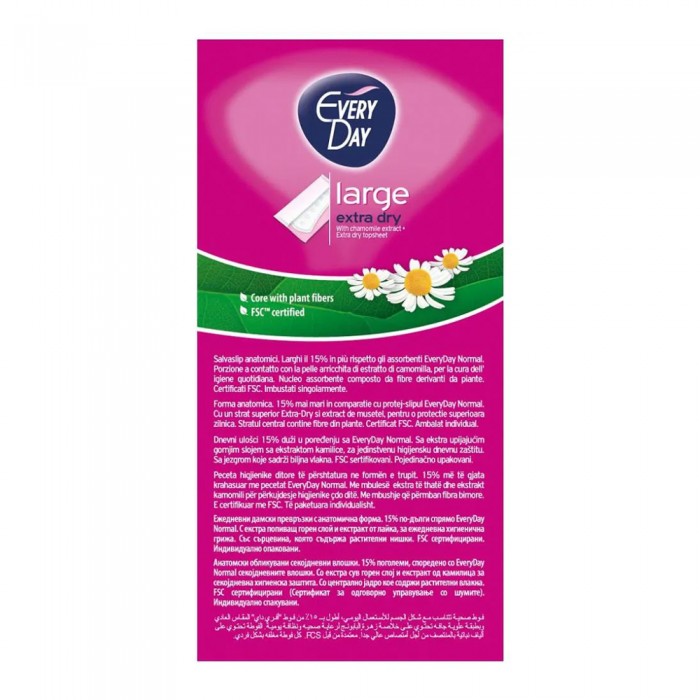 EveryDay Σερβιετάκια Extra Dry Large 30Τεμάχια