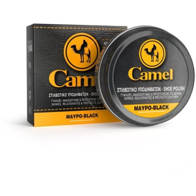 Camel Πάστα Υποδημάτων Μαύρο 40ml