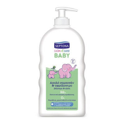 Septona Baby Σαμπουάν & Αφρόλουτρο Αλόη 500ml