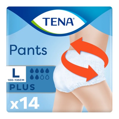 Tena Pants Plus Economy Large Πάνες Ακράτειας 14Τεμάχια