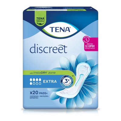 TENA Discreet Extra Σερβιέτες Ακράτειας 20Τεμάχια