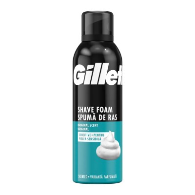 Gillette Classic Sensitive Αφρός Ξυρίσματος 200ml