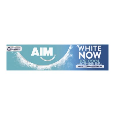 Aim Οδοντόκρεμα White Now Ice Cool Mint 75ml