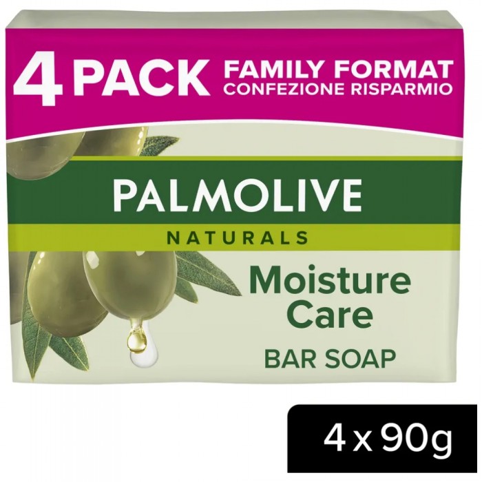 Palmolive Σαπούνι Naturals Ελιά 4x90gr
