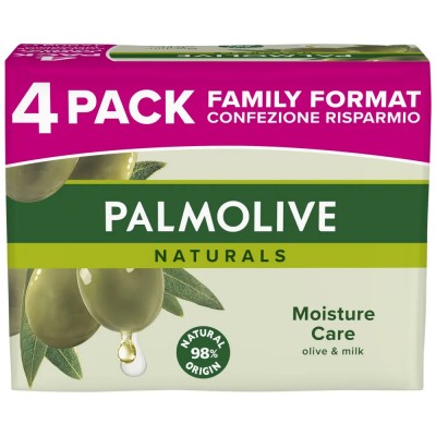 Palmolive Σαπούνι Naturals Ελιά 4x90gr