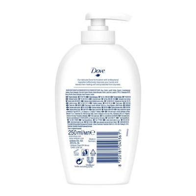 Dove Care & Protect Κρεμοσάπουνο Αντλία 250ml