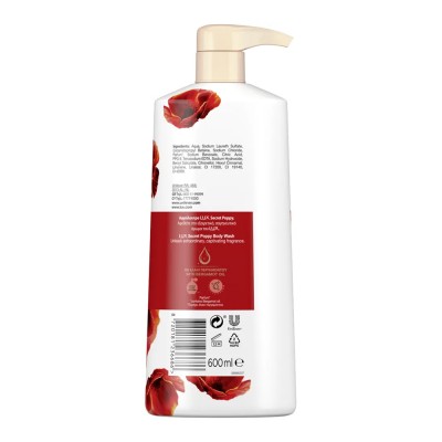Lux Αφρόλουτρο Secret Poppy 600ml