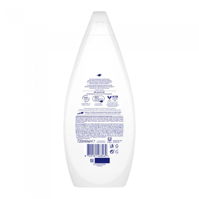 Dove Αφρόλουτρο Silky Velvet 720ml