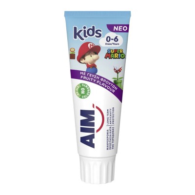 Aim Οδοντόκρεμα Παιδική 0-6 Ετών 75ml
