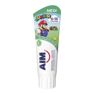 Aim Οδοντόκρεμα Παιδική 6-13 75ml