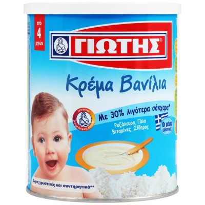 Γιώτης Κρέμα Ρυζάλευρο Βανίλια 300gr