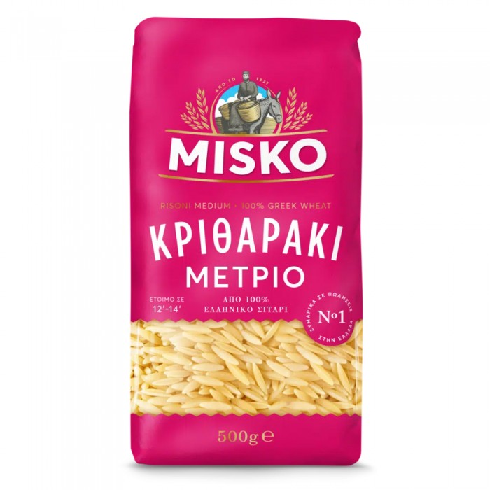 Misko Κριθαράκι Μέτριο 500gr