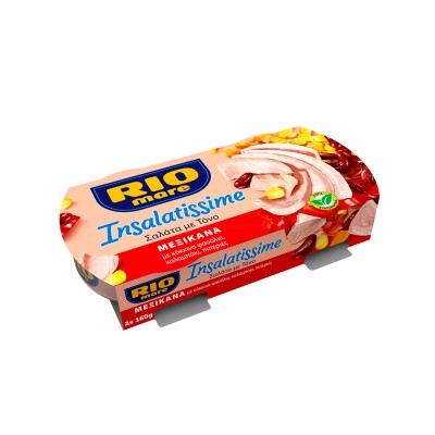Rio Mare Σαλάτα με Τόνο Insalatissime Mexicana 2x160gr