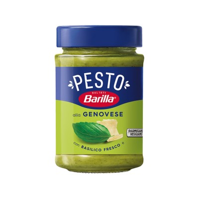 Έτοιμη Σάλτσα Ζυμαρικών Barilla Pesto alla genovese χωρίς γλουτένη 190gr