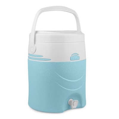 Θερμός Νερού Πλαστικός με Βρυσάκι 25x25x35cm χωρητικότητας 12lt Μπλε Atlas Hogar Fresh