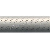 Μεταλλικά στόρια αλουμινίου 25-532 διάτρητο inox διαγώνιο