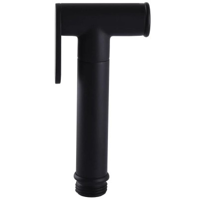 Τηλέφωνο Ντους Μπάνιου-Λουτρού-Μπιντέ με Διακόπτη Ορειχάλκινο Μαύρο Minimal 047076 Interflex