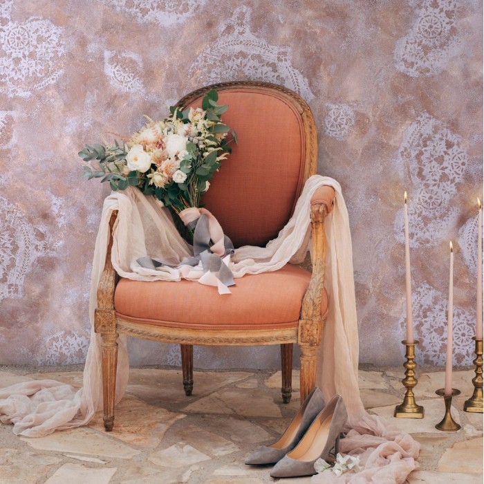 Stencil για Διακόσμηση Τοίχου VALPAINT SpA 40 x 40 cm ART212