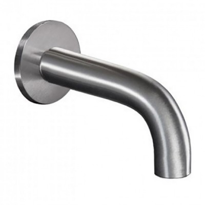 Στόμιο Επίτοιχο 10cm Φ24mm Tech La Torre Inox 12144/10-110