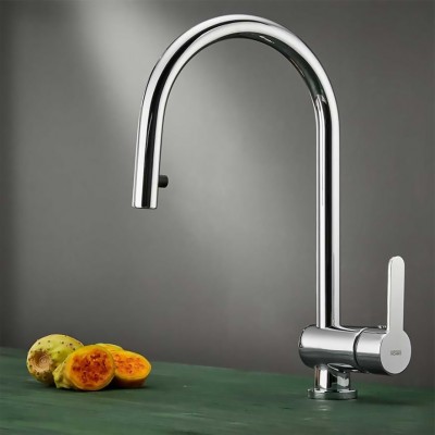 Μπαταρία κουζίνας Armando Vicario 15780-100 BASE με Ντουζ και Σπιράλ Chrome