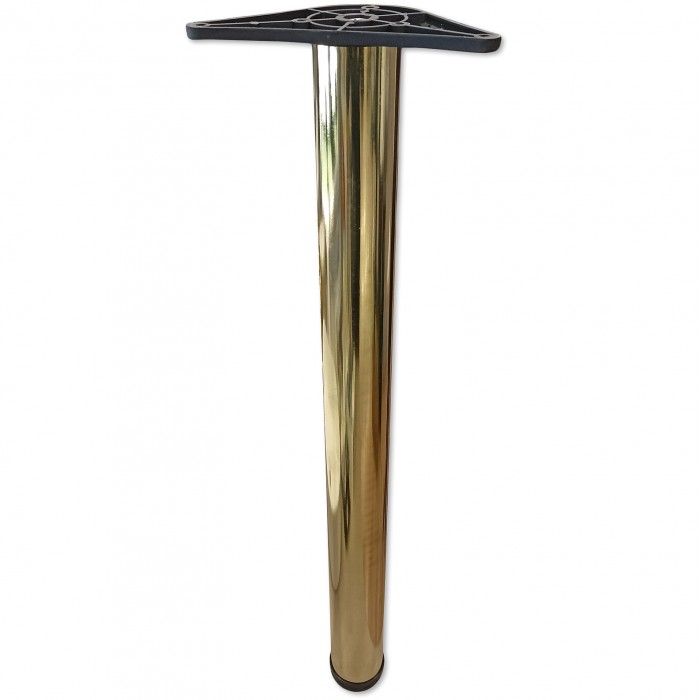 Πόδι για τραπέζι Φ60 Χρυσό Ύψους 71cm Best