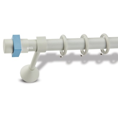 Kουρτινόξυλα Φ25 DOMUS Νίσυρος Χρώμα Νο30/34/5070 Πάγος - Μπλέ 16972-86-3Α