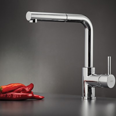 Μπαταρία κουζίνας Armando Vicario 18580-100 FLUO Χρώμιο