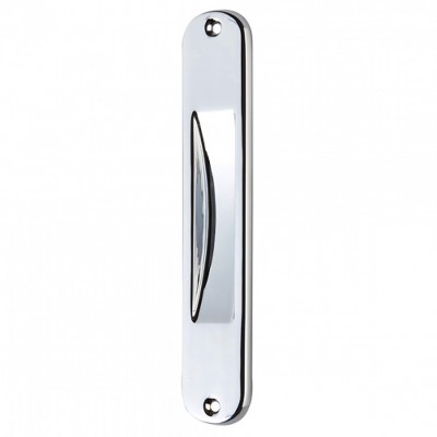 Χούφτα συρόμενης πόρτας σειρά 219 Χρώμιο Χωρίς Οπή