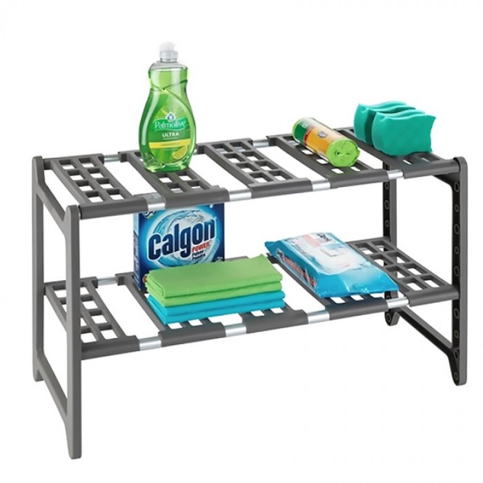 Ράφια Οργάνωσης κάτω από τον νεροχύτη (ΠxΥxΒ): 45-80x39x28 Wenko 276801121