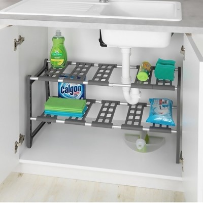 Ράφια Οργάνωσης κάτω από τον νεροχύτη (ΠxΥxΒ): 45-80x39x28 Wenko 276801121