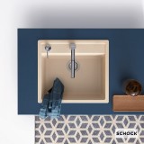 Νεροχύτες Schock Cristalite Manhattan 30060-1441 Croma (57X51cm) Ένθετος Germany