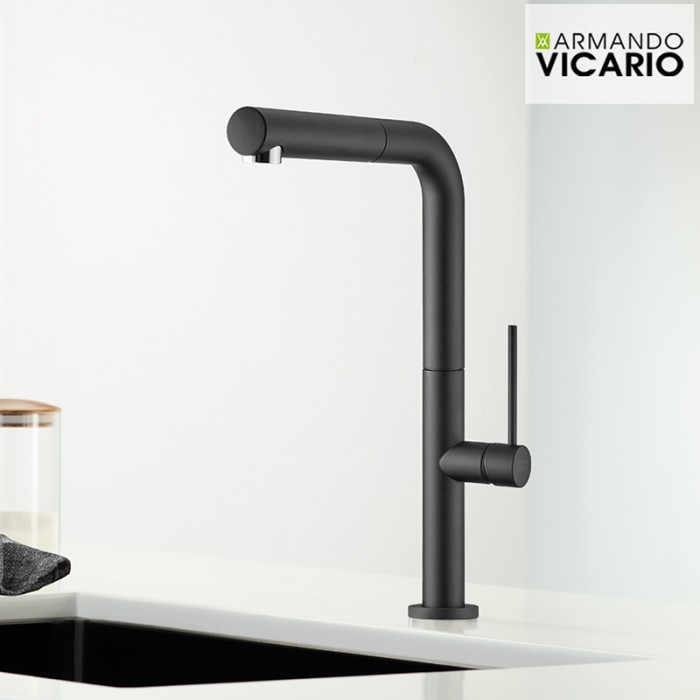 Μπαταρία κουζίνας Tozo 48580-400 Black Matt Armando Vicario Italy