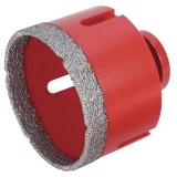 Τρυπάνι Διαμαντιού για γυαλί, κεραμικά, πλακίδια  68mm Rubi Diamant Dry Gres4Drill 4917