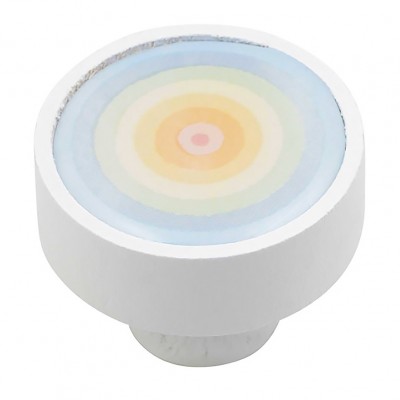 Πομολάκι επίπλου Ø3.6cm ξύλινο 509 Γαλάζιο Roline 