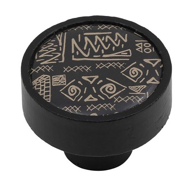 Πομολάκι επίπλου Ø3.6cm ξύλινο 509 Boho Roline 