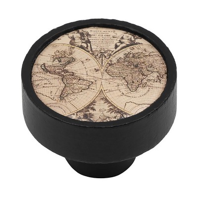 Πομολάκι επίπλου Ø3.6cm ξύλινο 509 Υδρόγειος Roline 