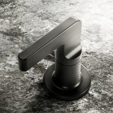 Μπαταρία Κουζίνας 3 Οπών Gessi Inciso 58701-707 Black Metal Brushed