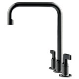 Μπαταρία Κουζίνας 3 Οπών Gessi Inciso 58701-707 Black Metal Brushed