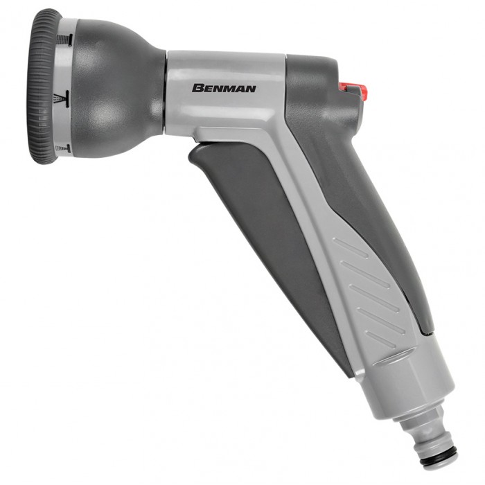 Πιστόλι ποτίσματος Ρυθμιζόμενο με 7 Τύπους Ψεκασμού Benman 72134