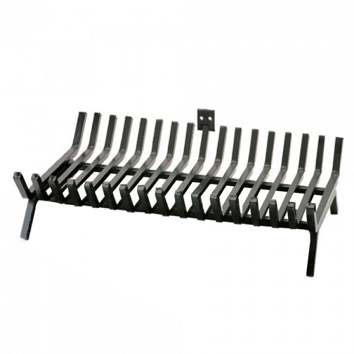 Σχάρα Ζωγομετάλ 651 σε Μαύρο Χωρίς Σταχτοθήκη 62 x 42 cm