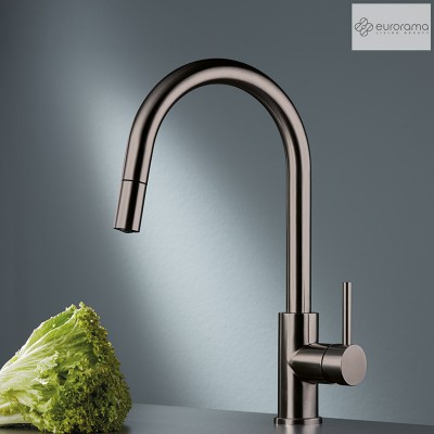 Μπαταρία κουζίνας Eurorama 702600-411 Black Brushed PVD Armando Vicario Italy