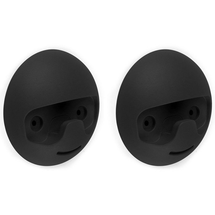 Παιδική Κρεμάστρα Πλαστική Μαύρη (1Τεμάχιο) 119,3mm Napier Emuca 7200014